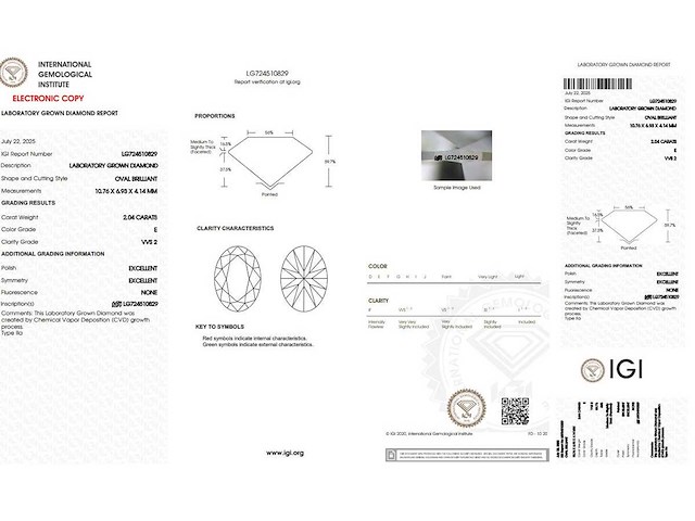 Platina ring met 2,28 crt. diamant - afbeelding 2 van  7