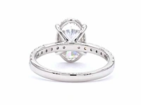 Platina ring met 2,38 ct. diamant - afbeelding 5 van  6
