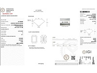 Platina ring met 3,06 crt. diamant - afbeelding 2 van  7