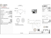 Platina ring met 3,06 ct. diamant - afbeelding 2 van  8