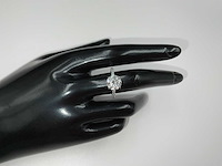 Platina ring met 3,44 crt. diamant - afbeelding 7 van  12