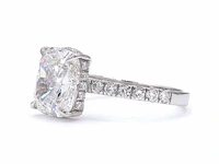 Platina ring met 3,58 ct. diamant