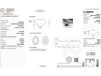 Platina ring met 4,63 crt. diamant - afbeelding 2 van  6