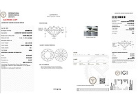 Platina ring met 5,02 crt. roze diamant. - afbeelding 2 van  6