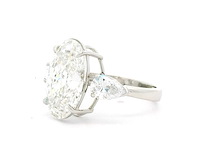 Platina ring met 5,80 crt. diamant - afbeelding 5 van  11
