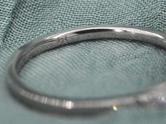 Platina ring met een 0.90 carat gia diamant en briljant geslepen diamanten - afbeelding 7 van  7