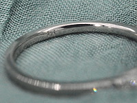 Platina ring met een 0.90 carat gia diamant en briljant geslepen diamanten - afbeelding 7 van  7