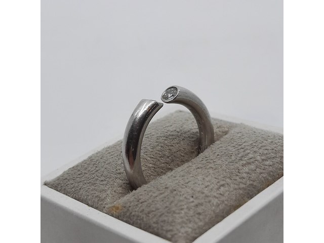 Platina ring - afbeelding 4 van  10