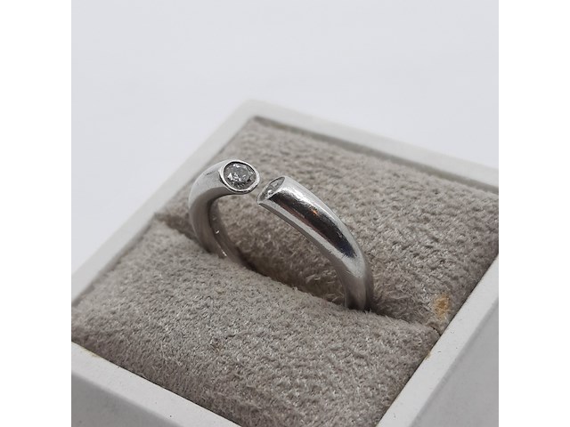 Platina ring - afbeelding 5 van  10