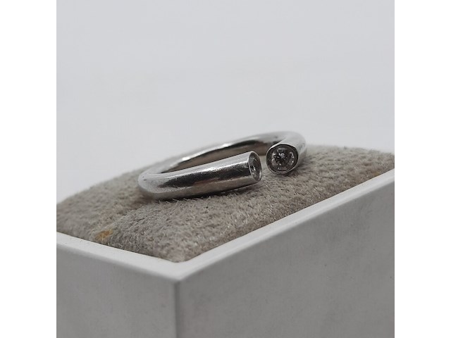 Platina ring - afbeelding 6 van  10