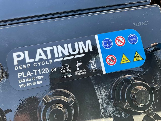Platinum pla-t105 accu (4x) - afbeelding 3 van  3