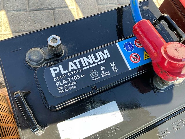 Platinum pla-t105 accu (4x) - afbeelding 2 van  2
