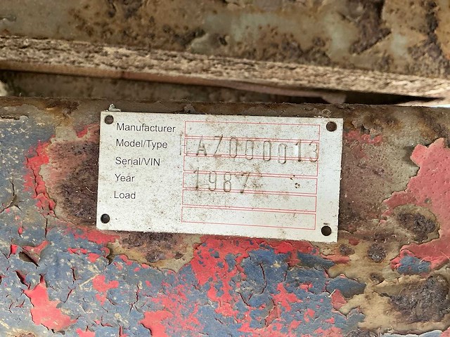 Platte aanhangwagen 25km/h - afbeelding 3 van  15