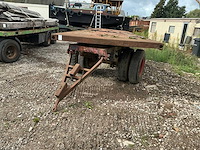 Platte aanhangwagen 25km/h - afbeelding 8 van  15