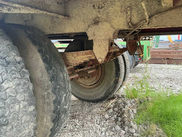 Platte aanhangwagen 25km/h - afbeelding 13 van  15