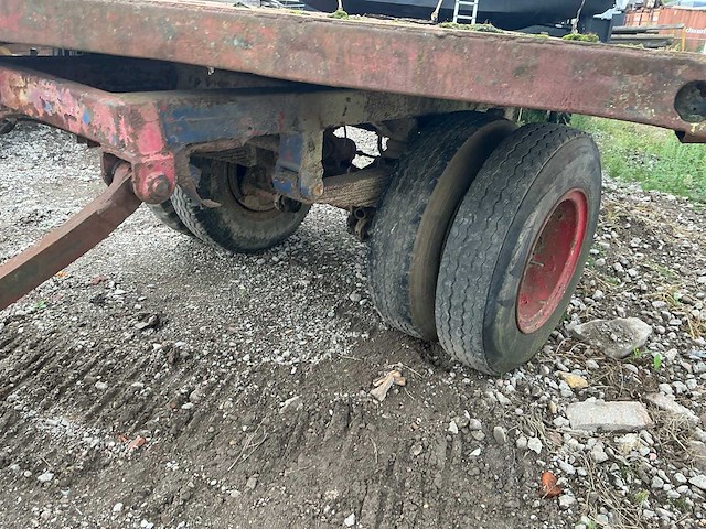 Platte aanhangwagen 25km/h - afbeelding 15 van  15