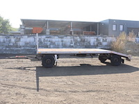 Platte aanhangwagen doornwaard d8000sa 1990 - afbeelding 1 van  1