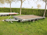 Platte aanhangwagen henra at20 2004