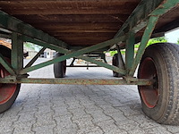 Platte boeren schamelwagen - afbeelding 6 van  8