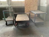 Platte wagen (3x)