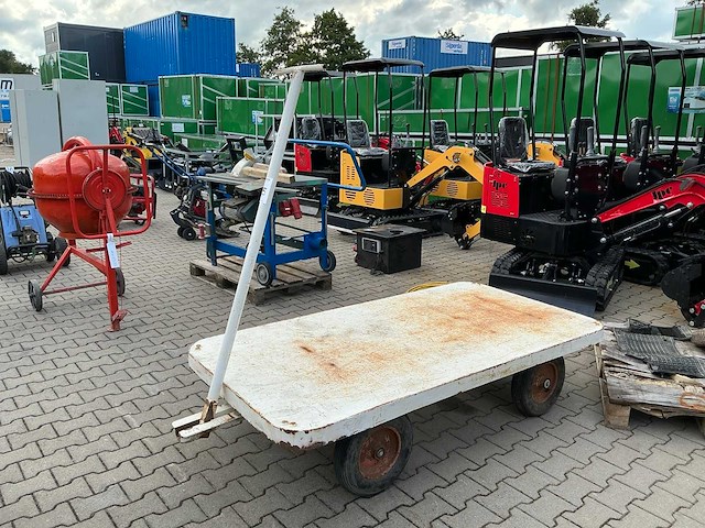 Platte wagen - afbeelding 2 van  3