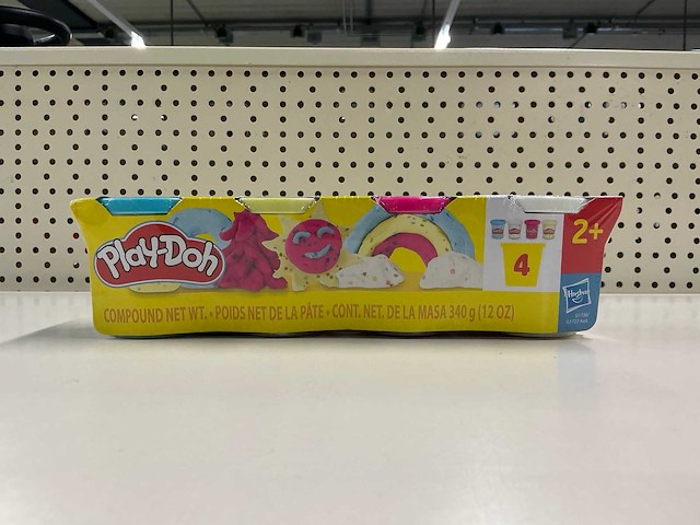 Play-doh 4-pack confetti-boetseerklei (12x) - afbeelding 2 van  4