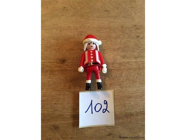 Playmobil poppetje ( kerstman) - afbeelding 1 van  2