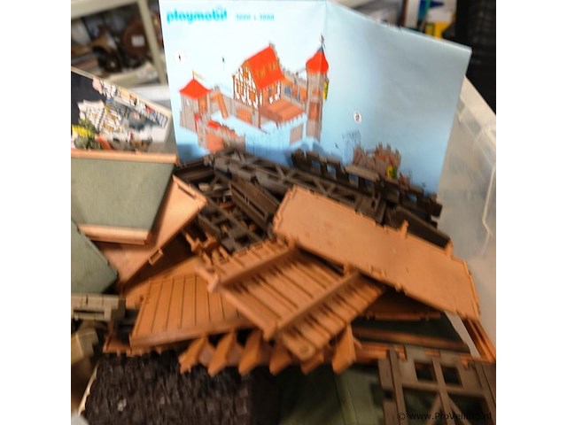 Playmobil system in plastic krat - afbeelding 3 van  5