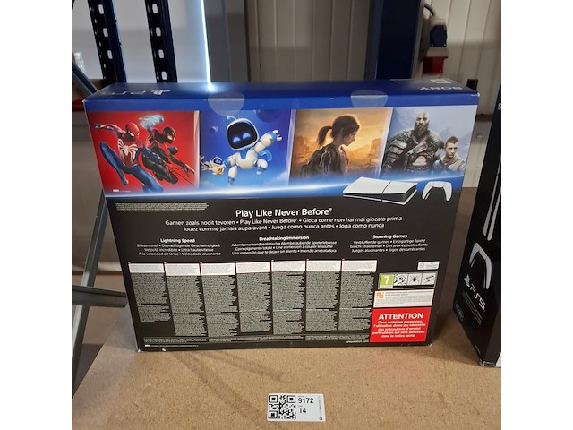 Playstation 5 | digital editon, sony, 825 gb - afbeelding 2 van  5