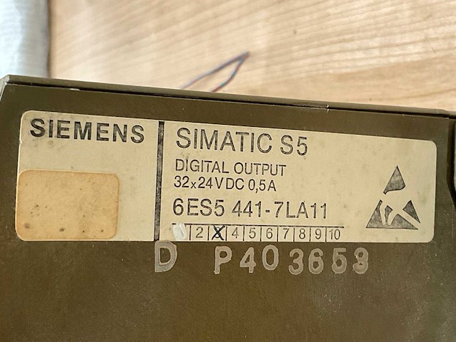 Plc siemens simatic s5 - cpu 942 plc besturingssysteem - afbeelding 5 van  5