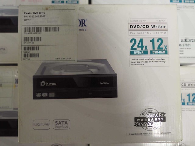 Plextor - dvd/cd writers (41x) - afbeelding 4 van  8