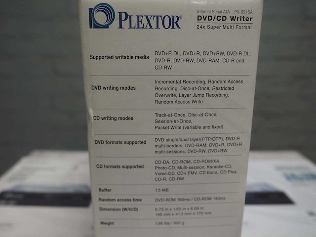 Plextor - dvd/cd writers (41x) - afbeelding 6 van  8