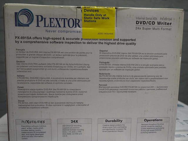 Plextor - dvd/cd writers (41x) - afbeelding 7 van  8
