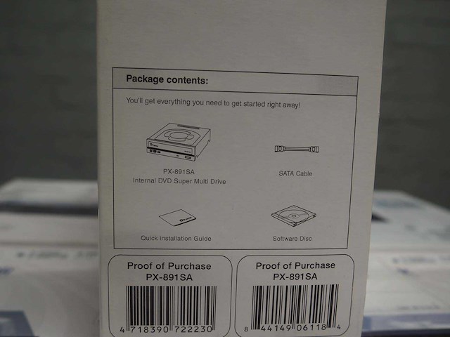 Plextor - dvd/cd writers (41x) - afbeelding 8 van  8