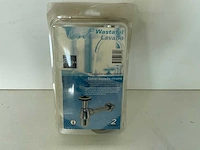 Plieger - lavabo - plug bekersifon