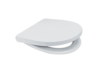 Plieger 300s toiletbril d-vorm wc bril duroplast wit - afbeelding 1 van  1