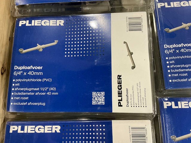Plieger 6,4”x40mm duploafvoer (32x) - afbeelding 6 van  6