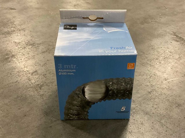 Plieger aluminium luchtslang (45x) - afbeelding 1 van  3