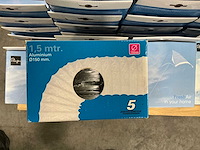 Plieger aluminium luchtslangen 1,5mtr (68x) - afbeelding 3 van  5