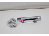 Plieger comfort new douchekraan thermostatisch hartafstand 120mm chroom - afbeelding 1 van  2