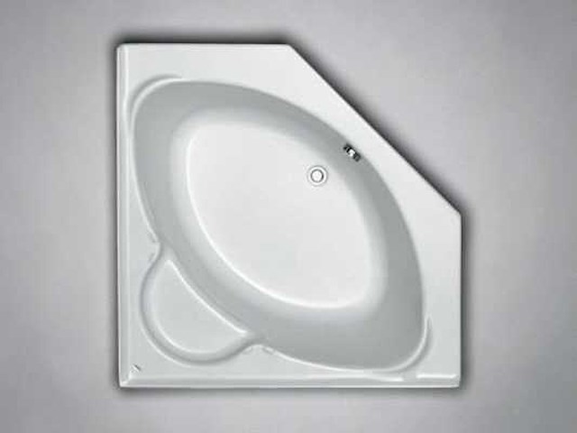 Plieger contour hoekbad 125x125cm - afbeelding 1 van  1