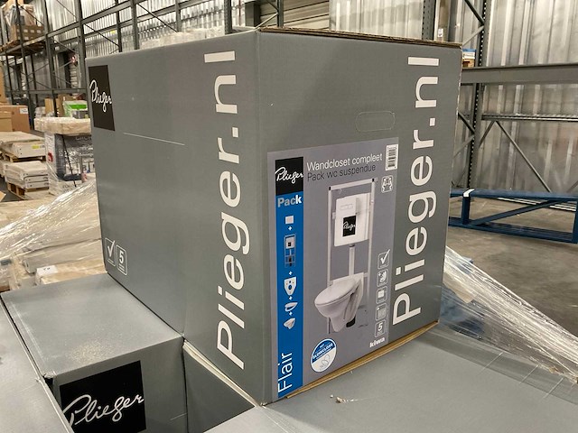 Plieger flair inbouwset wandcloset - afbeelding 2 van  4