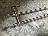 Plieger handdoekbeugel dubbel inox - afbeelding 3 van  6