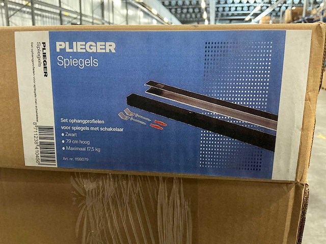 Plieger hold set ophangprofielen met schakelaar (30x) - afbeelding 2 van  5