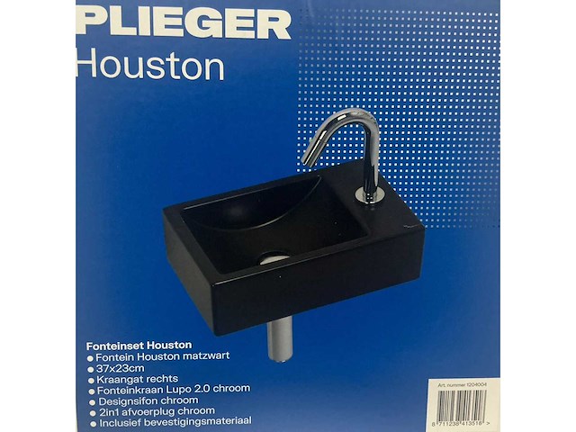 Plieger houston 37x23cm fonteinset - afbeelding 1 van  3
