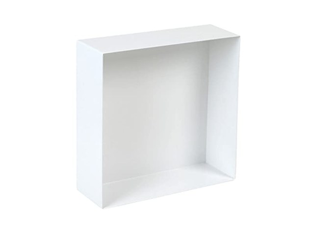 Plieger inbouw nis rvs wit 30x30x10cm waterproof - afbeelding 1 van  2