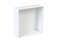 Plieger inbouw nis rvs wit 30x30x10cm waterproof - afbeelding 1 van  2