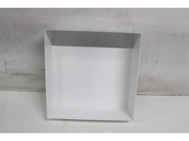 Plieger inbouw nis rvs wit 30x30x10cm - afbeelding 2 van  2