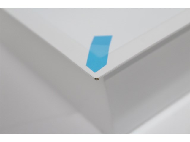 Plieger inbox 60x30x7.5cm inbouwnis met flens waterproof wit - afbeelding 3 van  3
