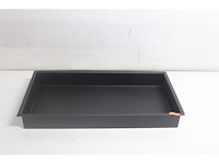 Plieger inbox inbouwnis met flens rvs 60 x 30 x 7.5 cm matzwart - afbeelding 2 van  3